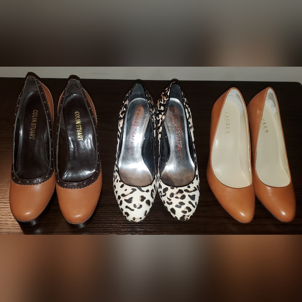 HEELS LOT OF 3 | WOMEN'S SIZE 8.5